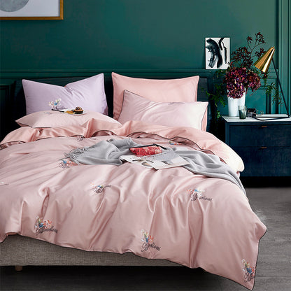 60s long-staple cotton plant four-piece set