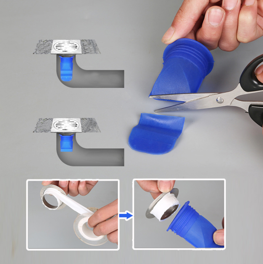 Floor Drain, Deodorant, Anti-overflow Silicone