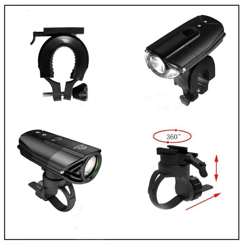 New black bike night headlight