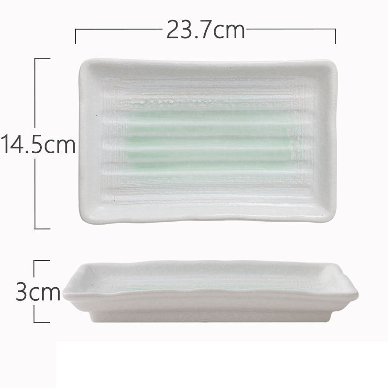 Antique Dessert Sushi Cold Dish Household Ceramic Underglaze Color