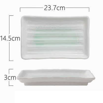 Antique Dessert Sushi Cold Dish Household Ceramic Underglaze Color