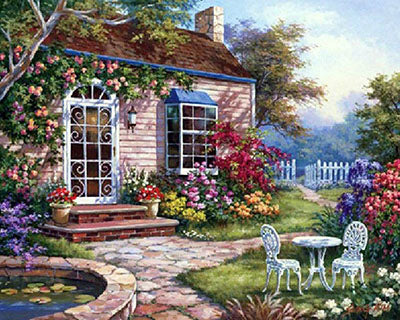 Cross Stitch Square And Round Diamond Embroidery Kit