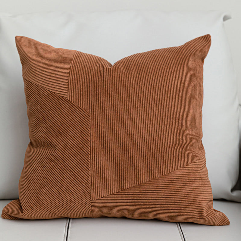 Modern Irregularly Spliced Hotel Sample Room Pillowcases