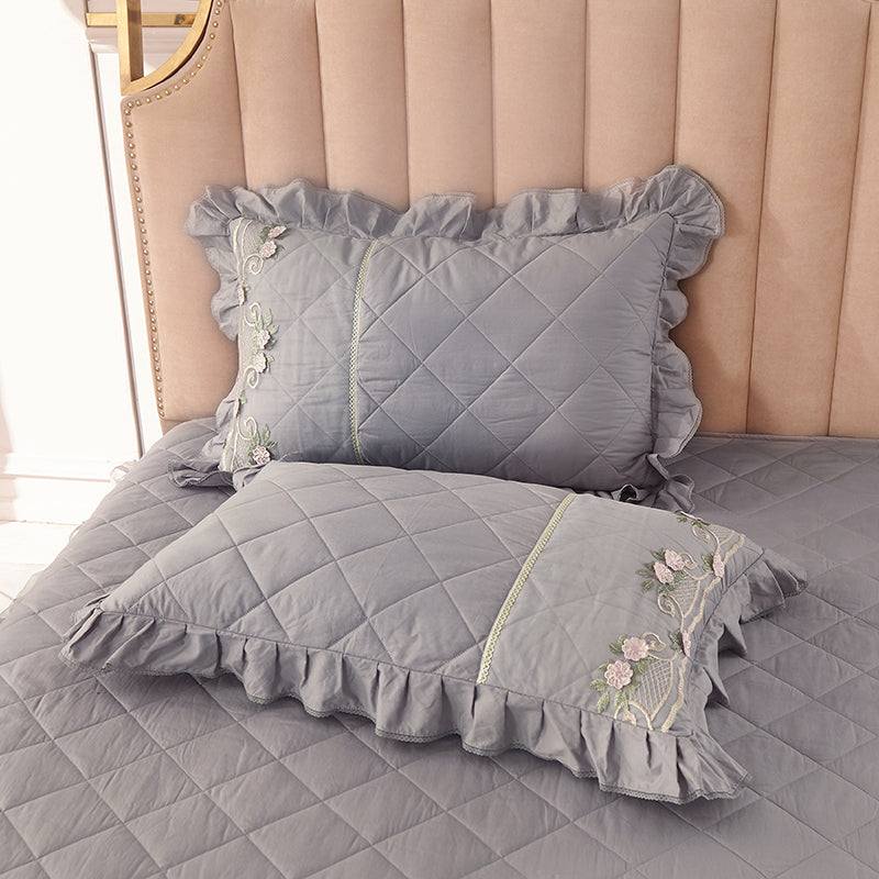 Pure Cotton Pillowcase Thick Lace Single Pillow