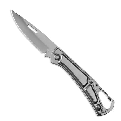 Outdoor Folding Knife Stainless Steel Self Defense Camping
