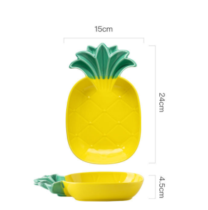 Cactus Bowls And Plates Japanese Style Cartoon Ceramic Tableware