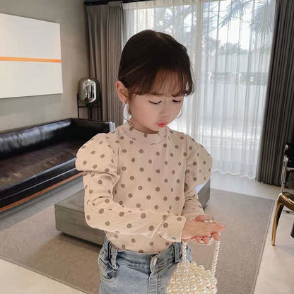 Children's Bottoming Shirt Suit Long-sleeved T-shirt