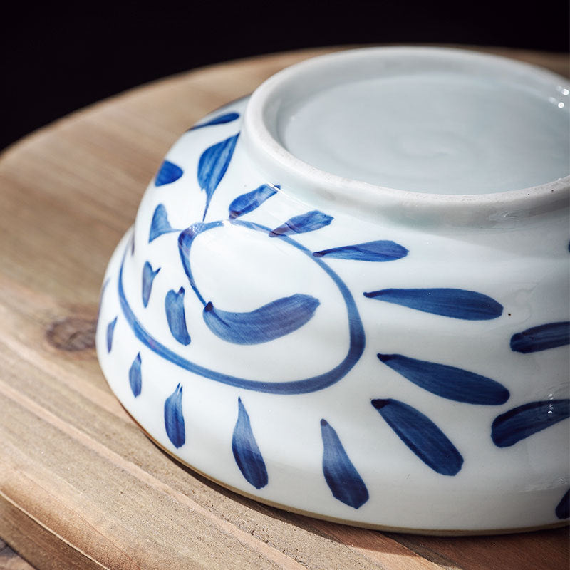 Creative Underglaze Color Tableware Household Dessert Ramen Bowl
