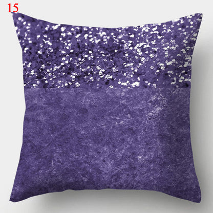 Modern Minimalist Creative Fabric Colorful Geometric Pillowcase