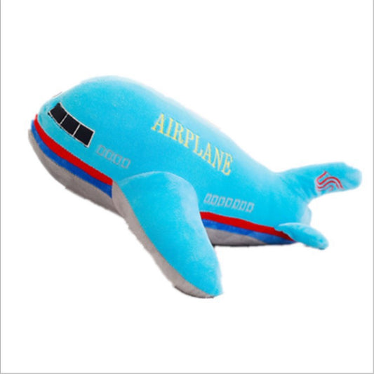 Plush simulation airplane doll pillow toy
