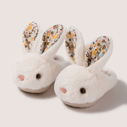 Super Soft Rabbit Cotton Slippers For Boys And Girls