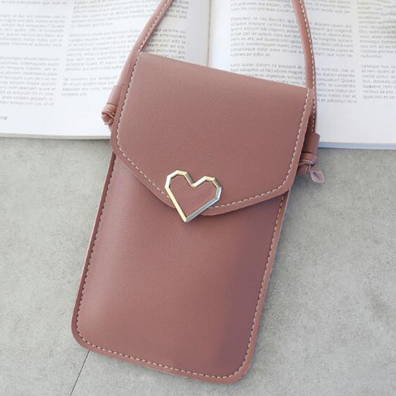 Diagonal mobile phone bag