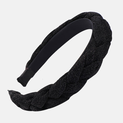 European and American New Bright Silk Headband