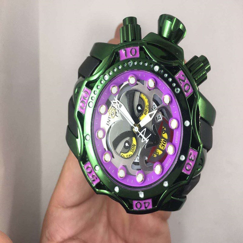 Symphony Clown Inver Quartz Alloy Case Watch