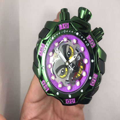 Symphony Clown Inver Quartz Alloy Case Watch