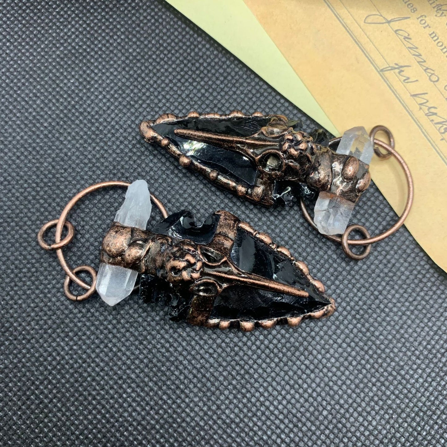 Bronze European And American Sweater Chain Pendant