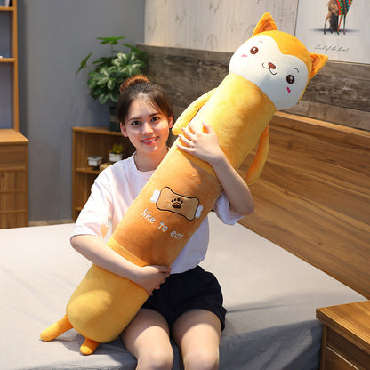 Cartoon Stuffed Animals Plush Long Pillow