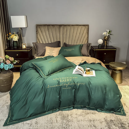 Long staple cotton embroidery four piece set