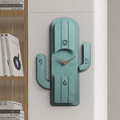 Nordic Wooden Clock Wall Clock Living Room Personality Creativity