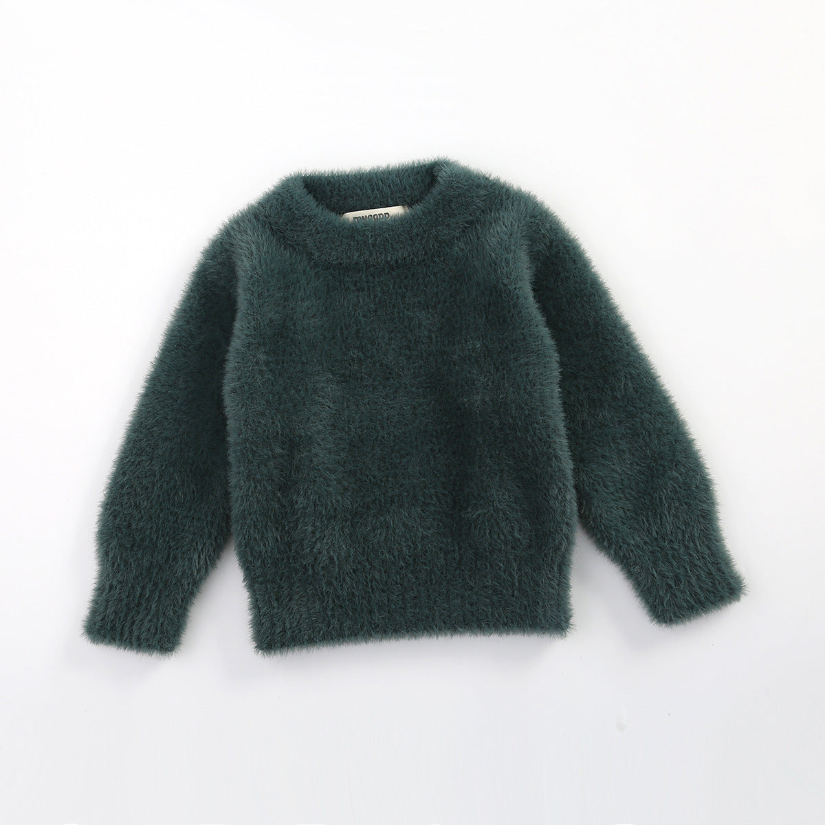 Imitation otter pullover sweater