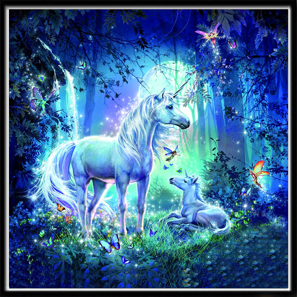 Diy5d Diamond Painting Full Sticker Animal Cross Embroidery Wolf