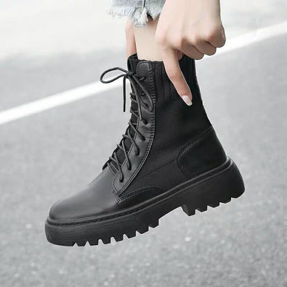 British Style Martin Boots Female Students Korean Style Wild