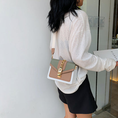 Small Polyester and Cotton Contrast Bag