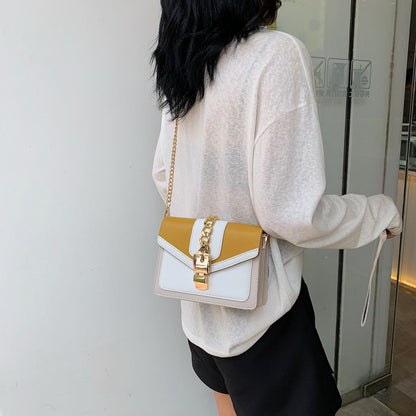 Small Polyester and Cotton Contrast Bag