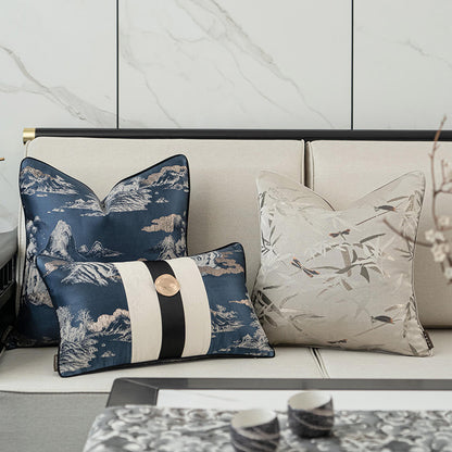 New Chinese Living Room Sofa Pillow Cover