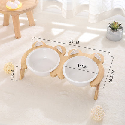 Cervical Spine Tilt Ceramic Cat Basin