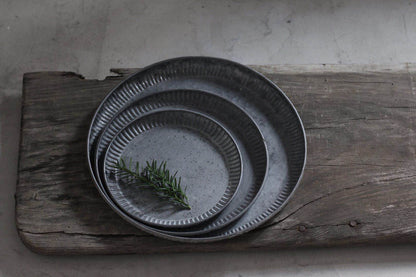 Nostalgic iron vintage plate