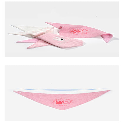 Casper and Lisa Children's Newborn Triangle Scarf