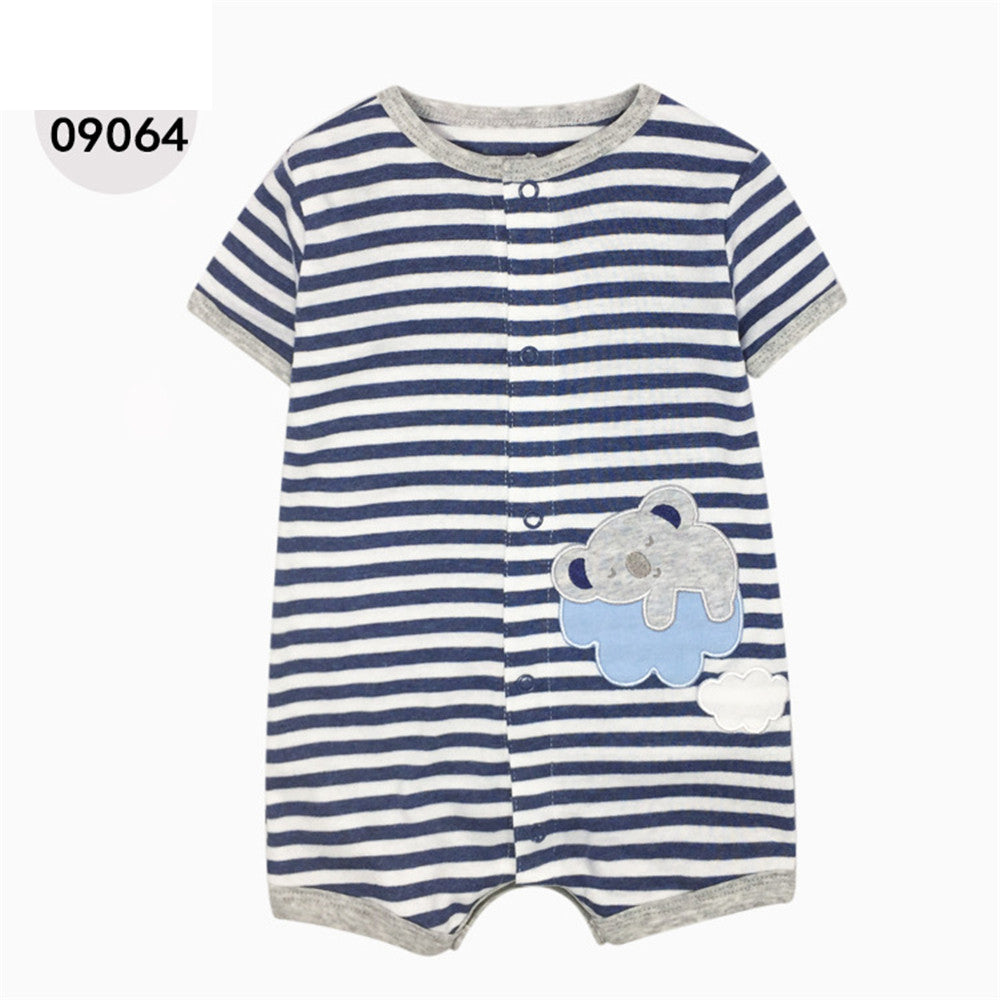 Cotton Baby Short Sleeve One Piece Romper