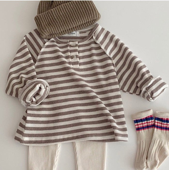 Autumn Children's Simple Casual All-match Knitted Sweater Top