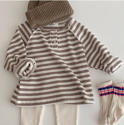 Autumn Children's Simple Casual All-match Knitted Sweater Top