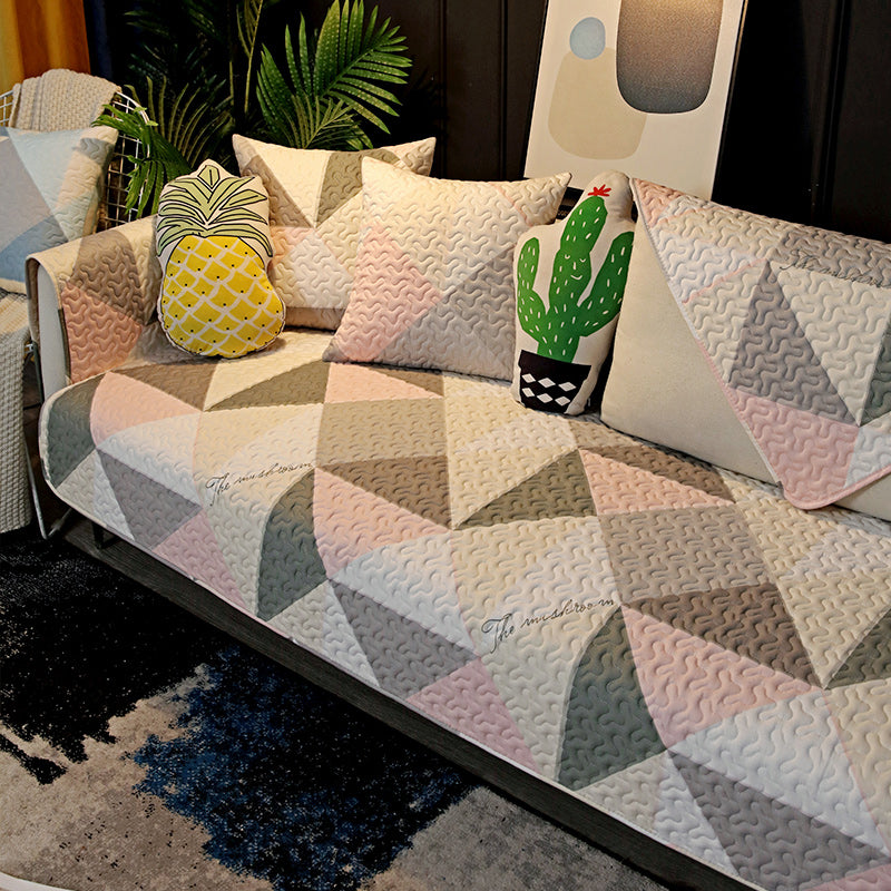 Four Seasons Universal Cotton Fabric Sofa Cushion Cover