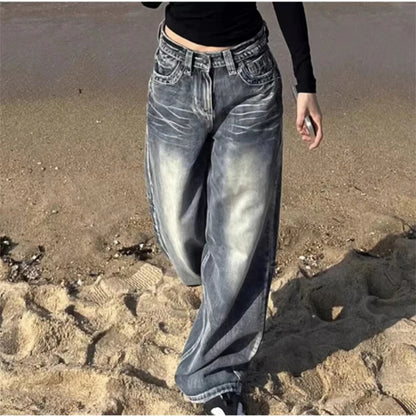 New Women's Vintage Jeans High Waist