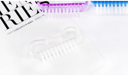 10 Pieces Nail Cleaning Clean Brush Hot sales Tool File Manicure Pedicure Soft Remove Dust Small Angle Clear Tools Sets