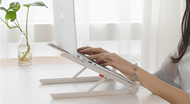 Compatible with Apple , Whale race notebook computer bracket female desktop elevation lifting radiator cervical vertebra base portable bracket macmillet applepro lifting laptop computer bracket cushion high folding support