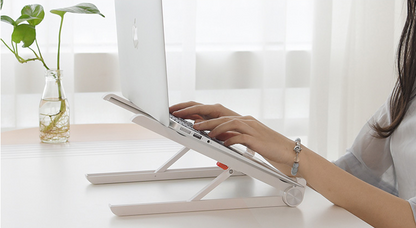 Compatible with Apple , Whale race notebook computer bracket female desktop elevation lifting radiator cervical vertebra base portable bracket macmillet applepro lifting laptop computer bracket cushion high folding support