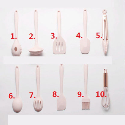 Silicone Whisk Baby Food Supplement Set