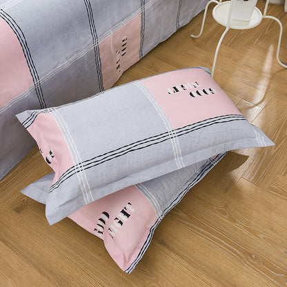 Brushed double pillowcase