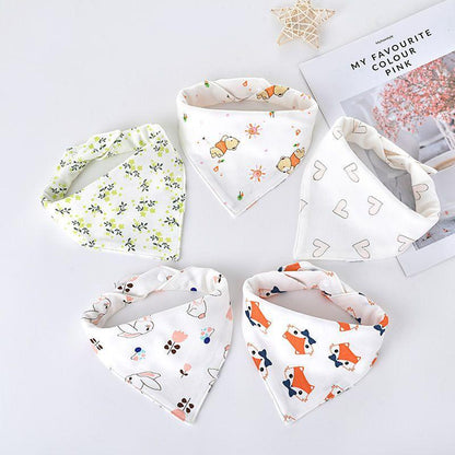 Baby scarf triangle saliva