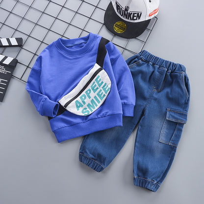 Long sleeve t-shirt suit