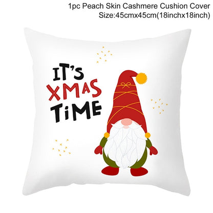 Red Cartoon Letter Series Valentine's Day Pillowcase Peach Skin Sofa Pillowcase