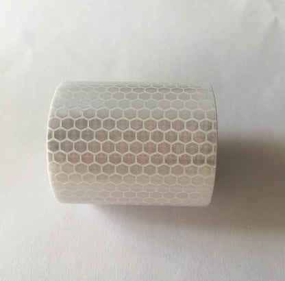 Adhesive crystal color grid reflective film