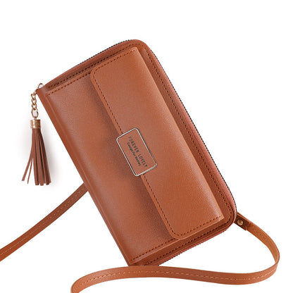 Large-capacity Multifunctional Solid Color Shoulder Bag