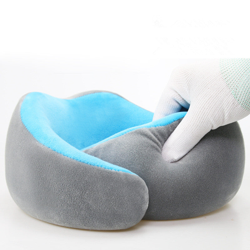 Snow ear memory foam U-shaped pillow cervical spine