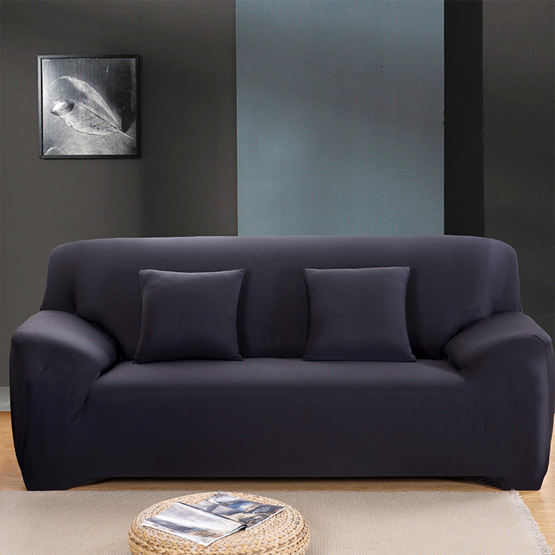 Household Minimalist Milk Silk Solid Color Sofa Cover