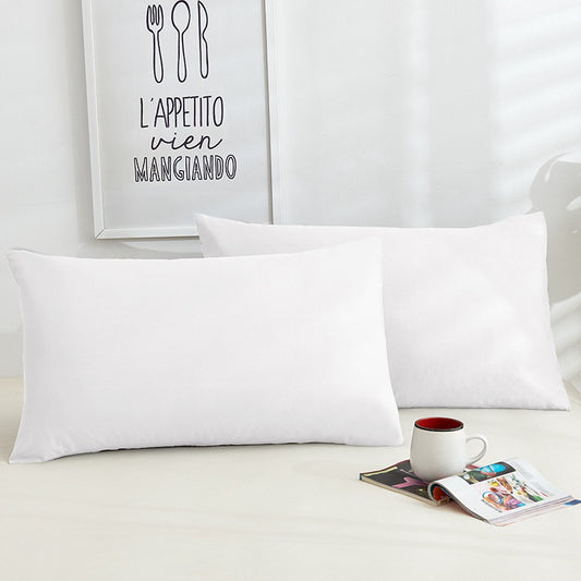 Pure Color Cotton Pillowcases A Pair Of Hotel Hotel Cotton 48X74CM